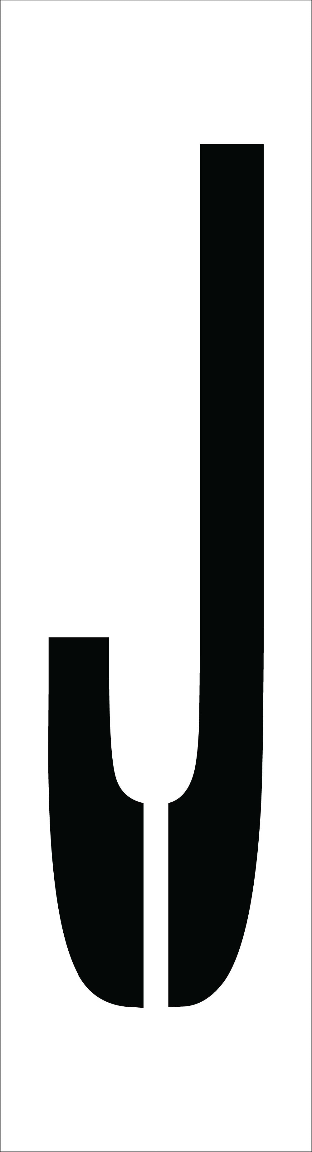 Individual Character Stencil 36" Number Set-eSafety Supplies, Inc