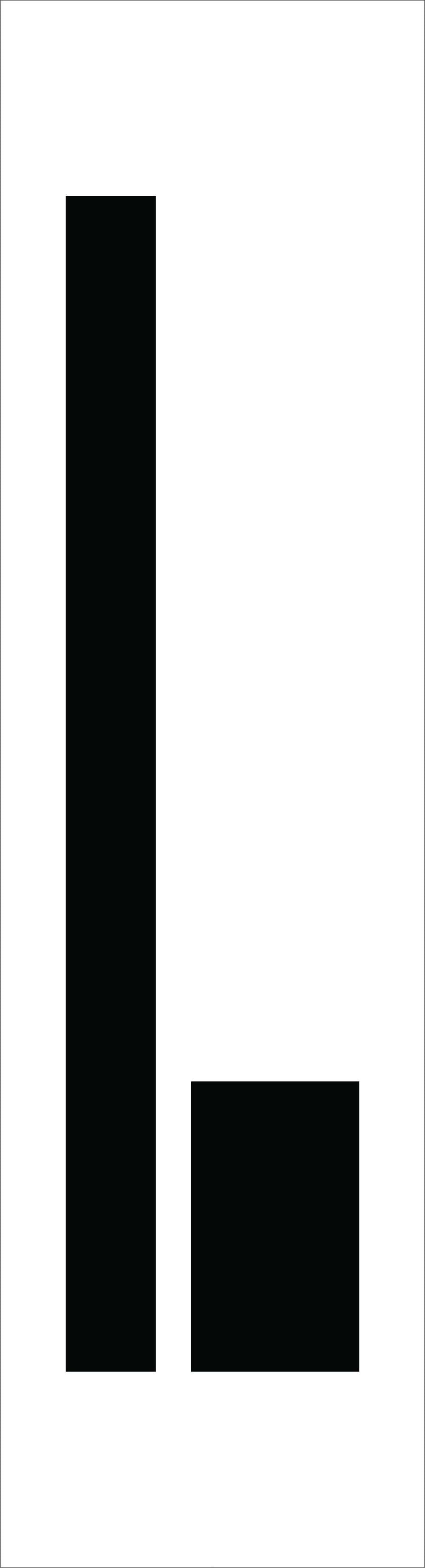 Individual Character Stencil 36" Number Set-eSafety Supplies, Inc