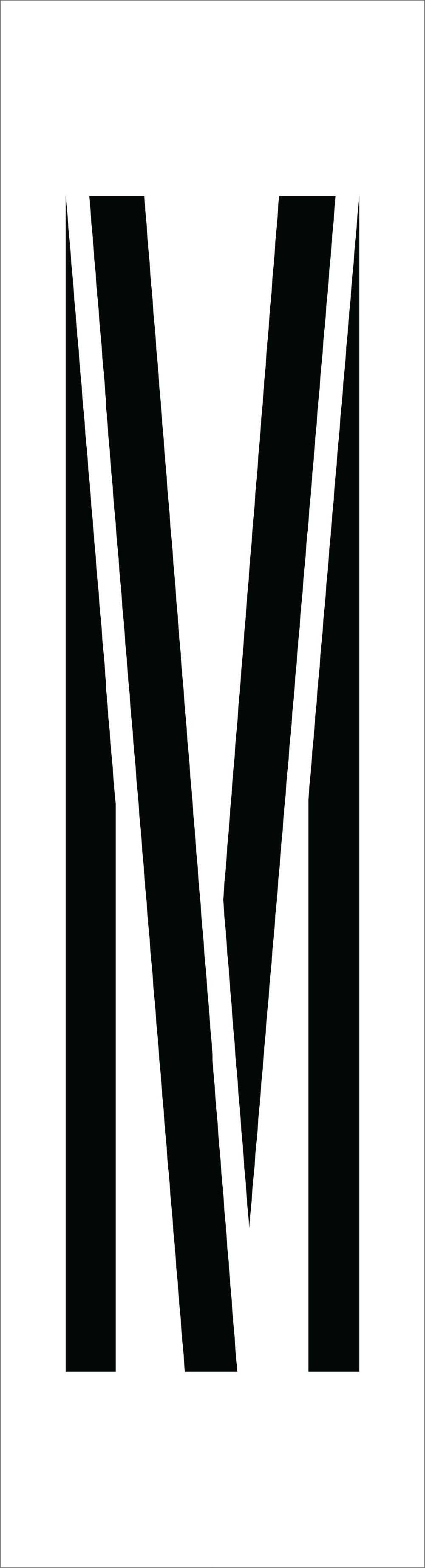 Individual Character Stencil 36" Number Set-eSafety Supplies, Inc