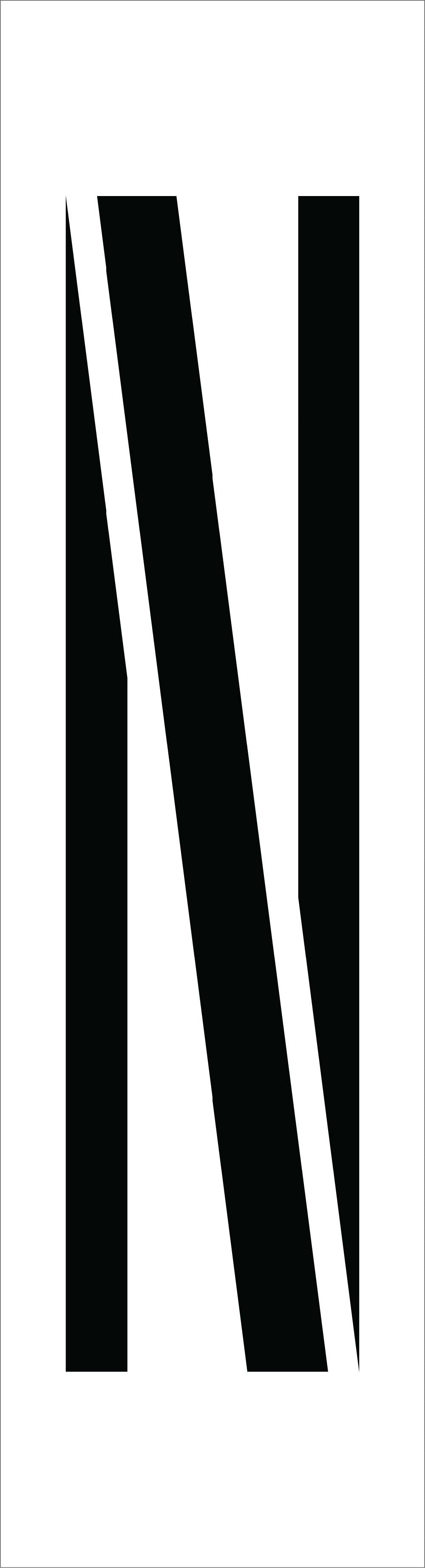 Individual Character Stencil 36" Number Set-eSafety Supplies, Inc