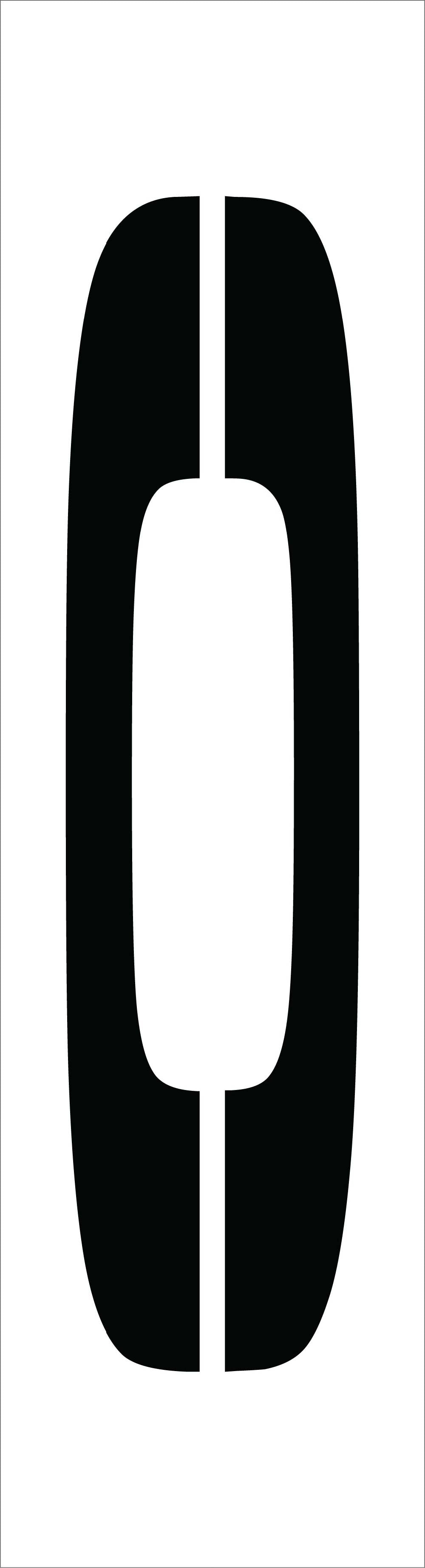 Individual Character Stencil 36" Number Set-eSafety Supplies, Inc