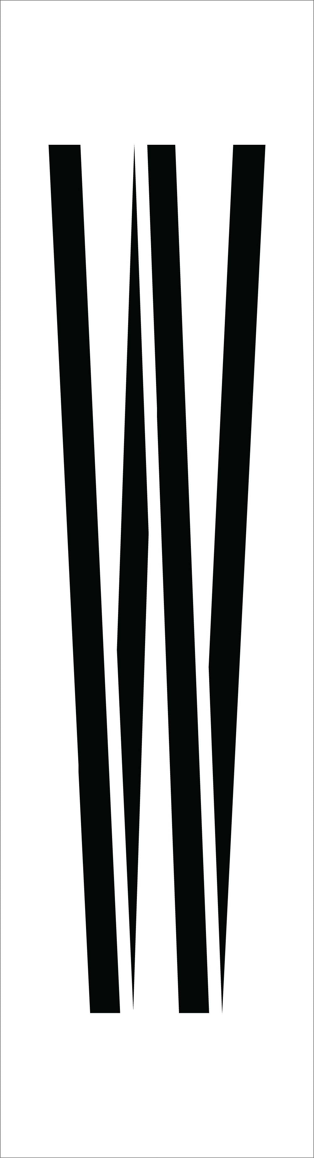 Individual Character Stencil 36" Number Set-eSafety Supplies, Inc