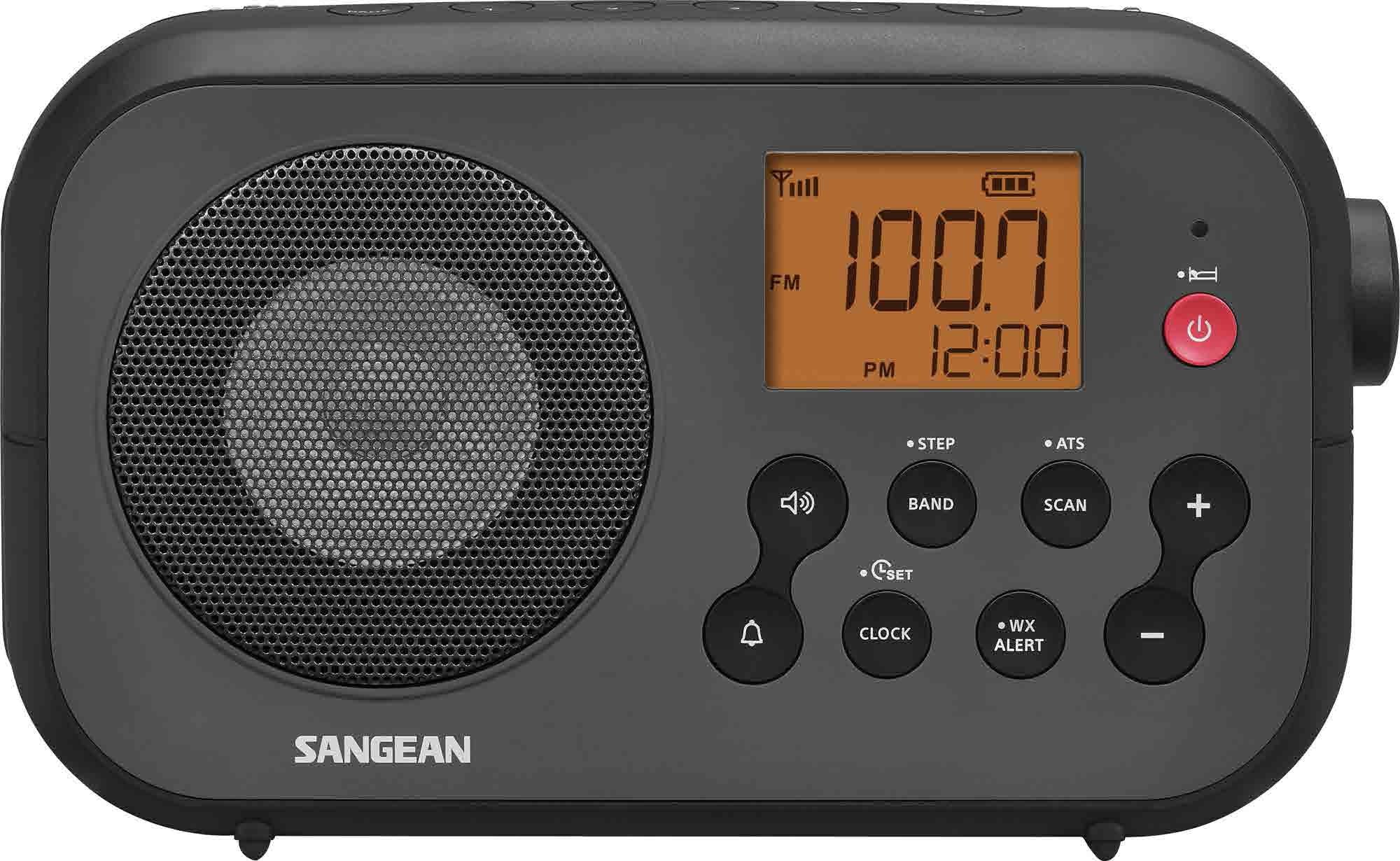 Sangean-PR-D12 AM / FM NOAA Weather Alert Digital Tuning Portable Radio-eSafety Supplies, Inc