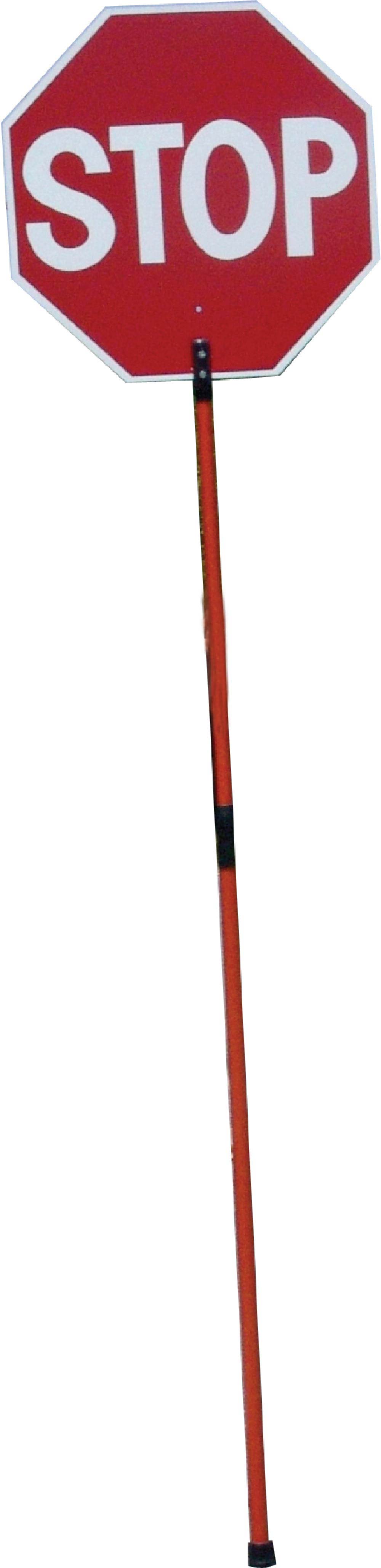 24 X 24 Safe-T-Paddle Sign, Stop/Slow, Reflective, 93" Telescoping Handle, Collapses To 55" - PS6-eSafety Supplies, Inc