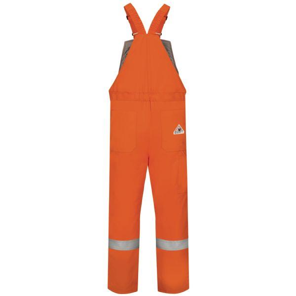 Bulwark Deluxe Insulated Bib Long Men's Overall With Reflective Trim - Excel Fr Comfortouch-eSafety Supplies, Inc