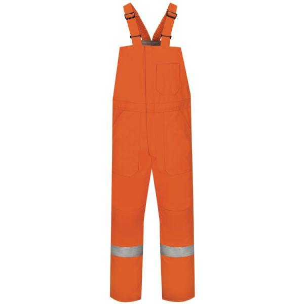 Bulwark Deluxe Insulated Bib Long Men's Overall With Reflective Trim - Excel Fr Comfortouch-eSafety Supplies, Inc