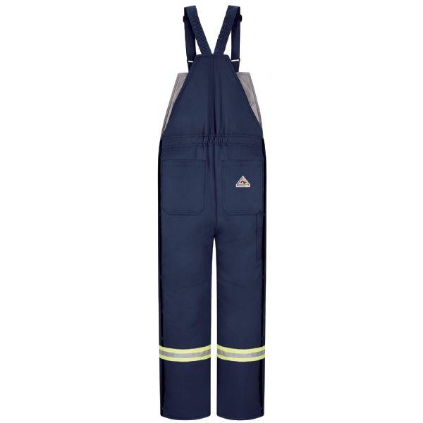 Bulwark Deluxe Insulated Bib Regular Overall With Reflective Trim - Excel Fr Comfortouch-eSafety Supplies, Inc