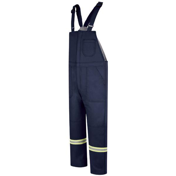 Bulwark Deluxe Insulated Bib Regular Overall With Reflective Trim - Excel Fr Comfortouch-eSafety Supplies, Inc