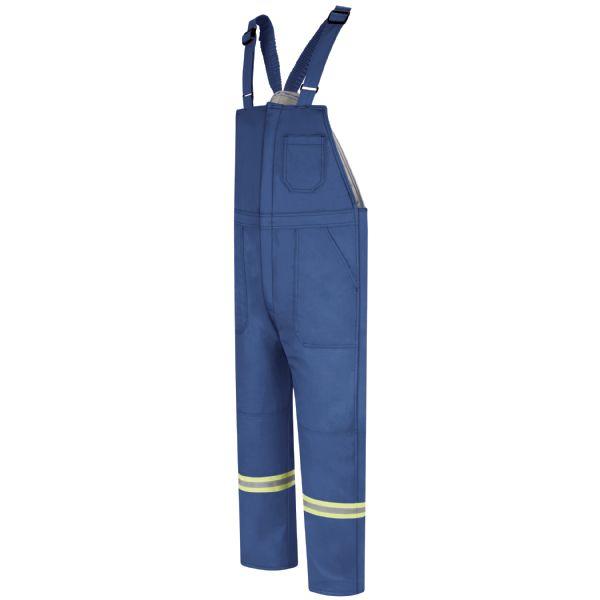 Bulwark Deluxe Insulated Bib Long Overall With Reflective Trim - Excel Fr Comfortouch-eSafety Supplies, Inc