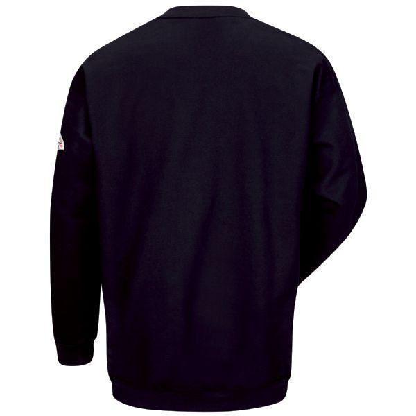 Bulwark Men's Regular Pullover Crewneck Sweatshirt - Cotton/Spandex Blend-eSafety Supplies, Inc