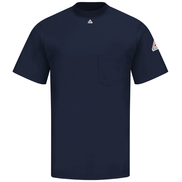 Bulwark-Short Sleeve Tagless T-Shirt - EXCEL FR-eSafety Supplies, Inc