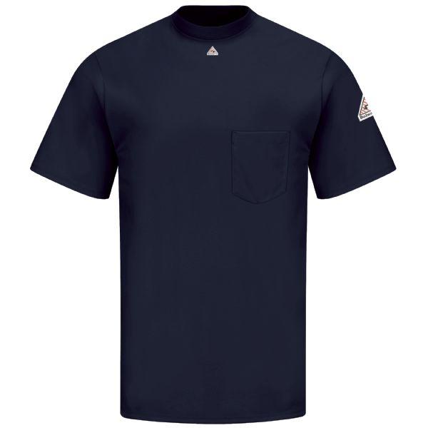 Bulwark Men's Short Sleeve Tagless Long T-Shirt - Excel Fr-eSafety Supplies, Inc