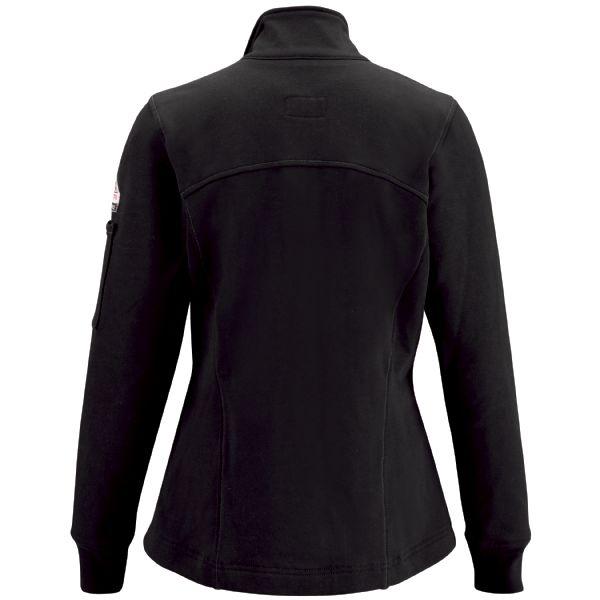 Bulwark Female Zip Front Fleece Jacket-Cotton/Spandex Blend-eSafety Supplies, Inc