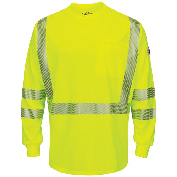 Bulwark Men's Hi-Visibility Lightweight Regular T-Shirt-eSafety Supplies, Inc