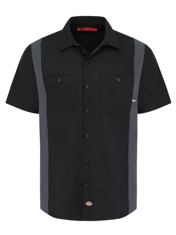 Dickies Men's Industrial Color Block Short-Sleeve Shirt-eSafety Supplies, Inc