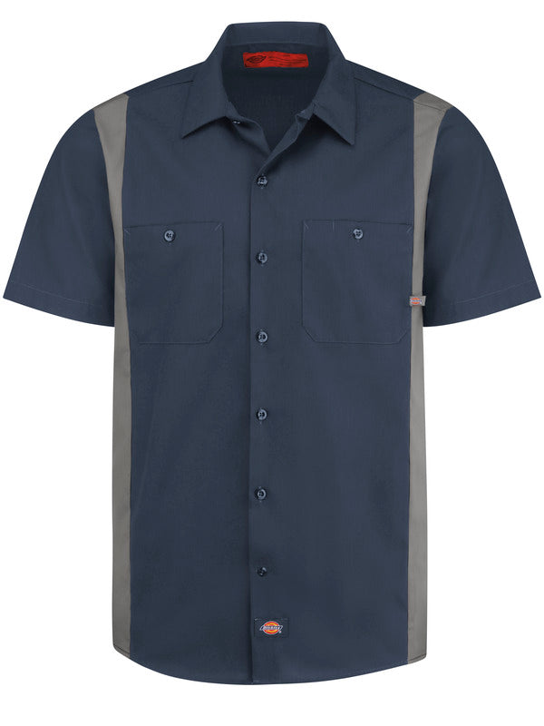 Dickies Men's Industrial Color Block Short-Sleeve Shirt-eSafety Supplies, Inc