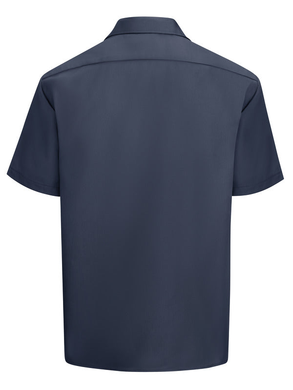 Dickies Men's Short-Sleeve Traditional Work Shirt - Dark Navy-eSafety Supplies, Inc