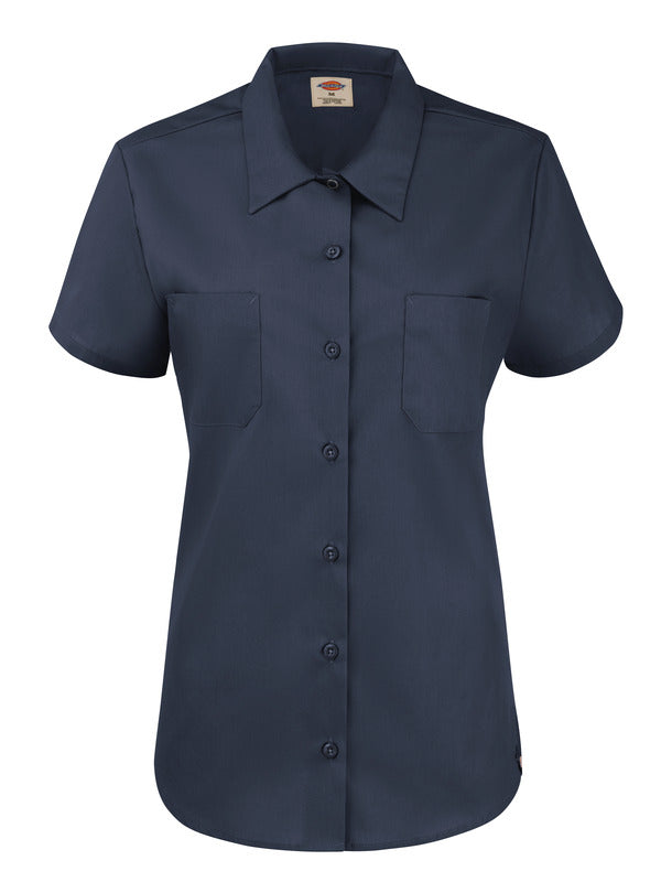Dickies Women's Short-Sleeve Industrial Work Shirt-eSafety Supplies, Inc