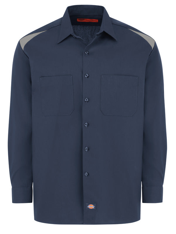 Dickies Men's Performance Long-Sleeve Team Shirt-eSafety Supplies, Inc