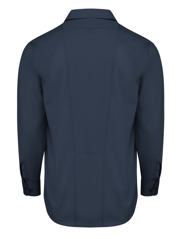 Dickies Men’s Industrial Worktech Ventilated Long-Sleeve Work Shirt With Cooling Mesh