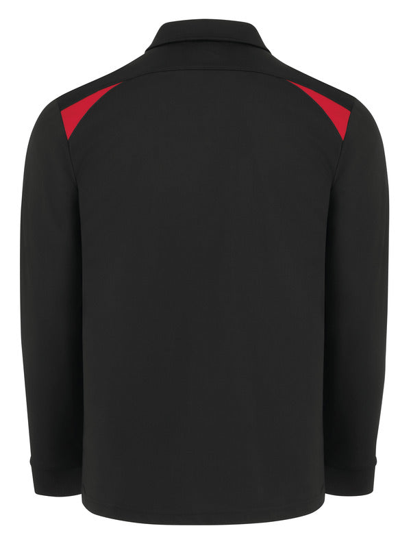 Dickies Men’s Team Performance Long-Sleeve Polo