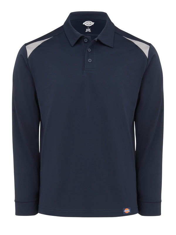 Dickies Men’s Team Performance Long-Sleeve Polo
