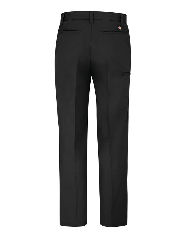 Dickies Men’s Premium Industrial Flat Front Comfort Waist Pant - Black