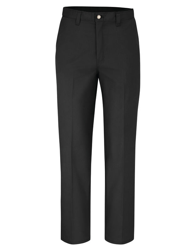 Dickies Men’s Premium Industrial Flat Front Comfort Waist Pant - Black