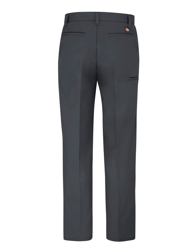 Dickies Men’s Premium Industrial Flat Front Comfort Waist Pant - Dark Charcoal