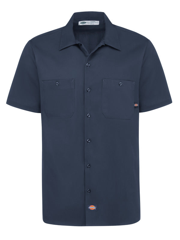 Dickies® Men’s Industrial Cotton Short-Sleeve Work Shirt