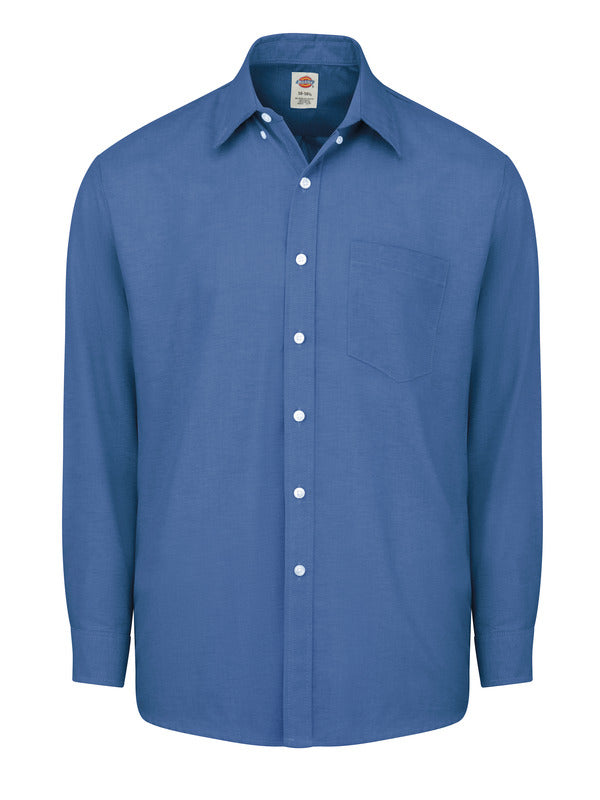 Dickies® Men’s Button-Down Long-Sleeve Oxford Shirt