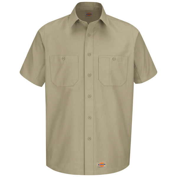 Dickies® Men’s Canvas Short-Sleeve Work Shirt