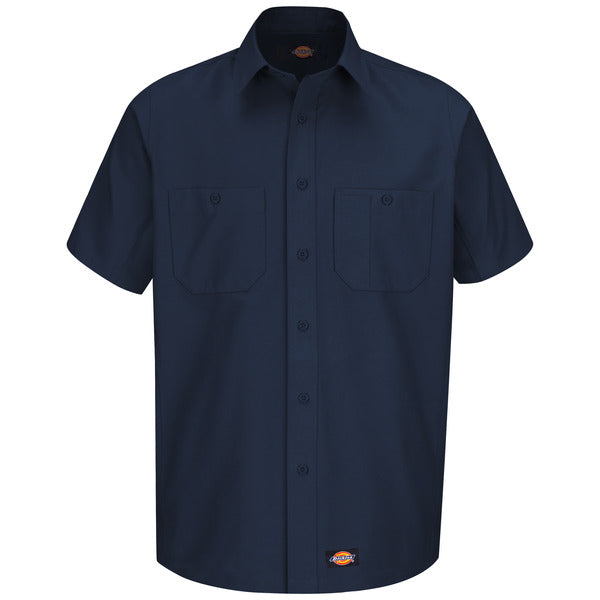 Dickies® Men’s Canvas Short-Sleeve Work Shirt