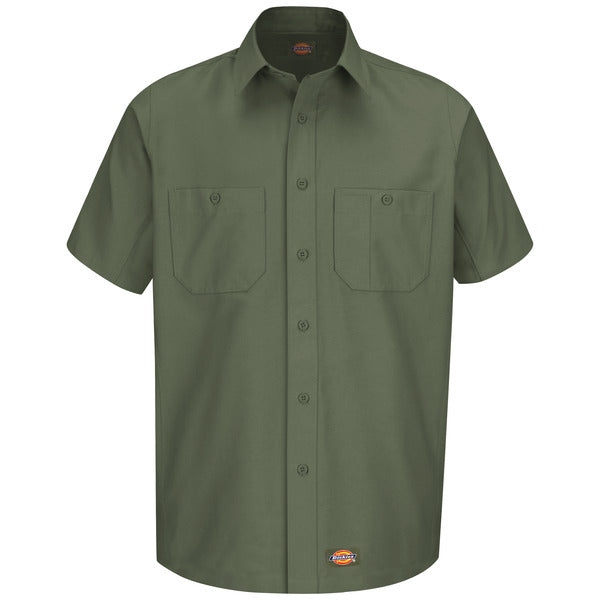 Dickies® Men’s Canvas Short-Sleeve Work Shirt