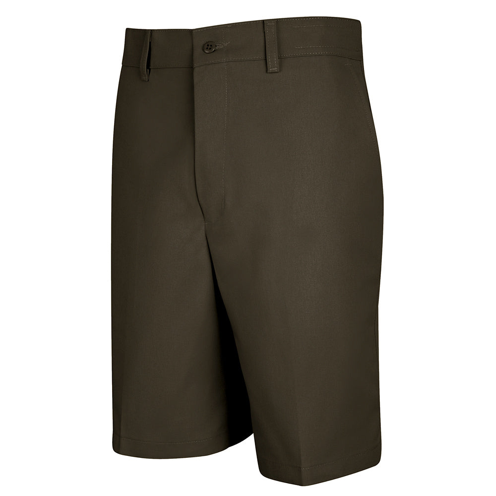 Red Kap Men's Plain Front Short PT26 - Brown-eSafety Supplies, Inc