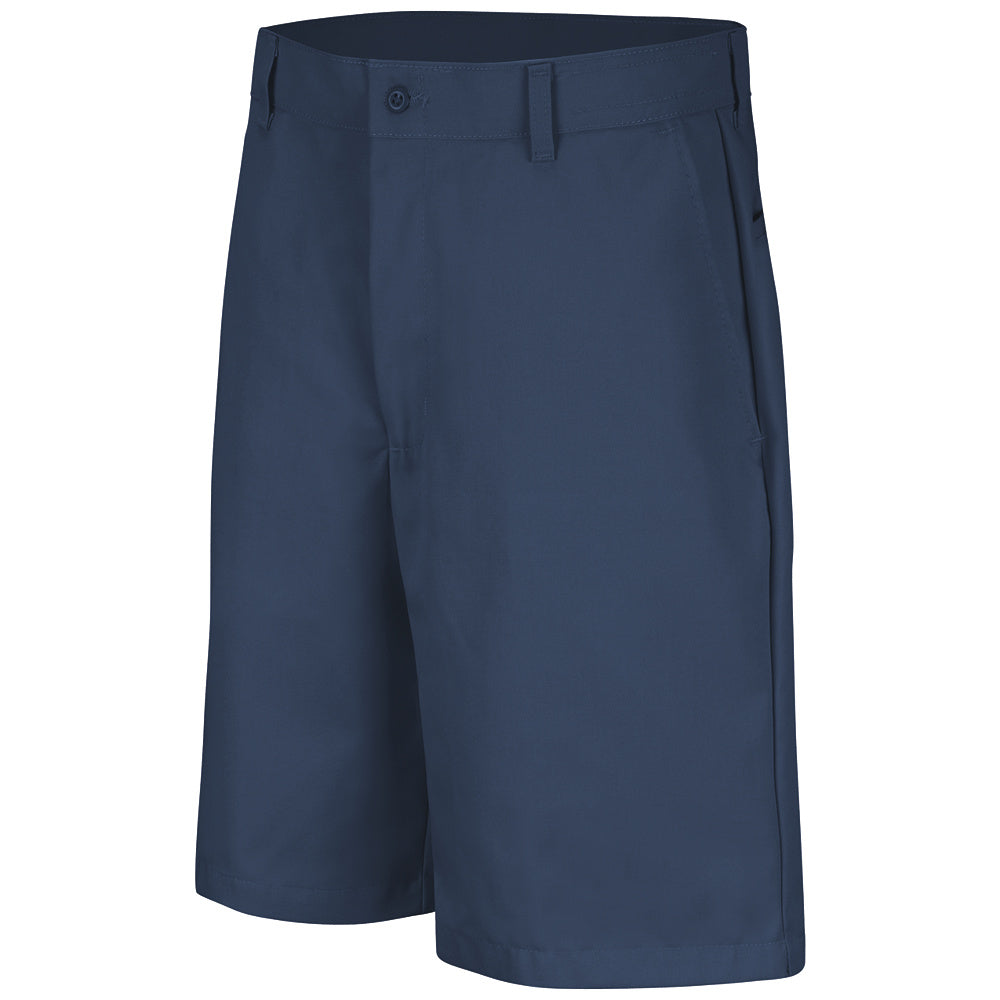 Red Kap Men's Plain Front Short PT26 - Navy-eSafety Supplies, Inc