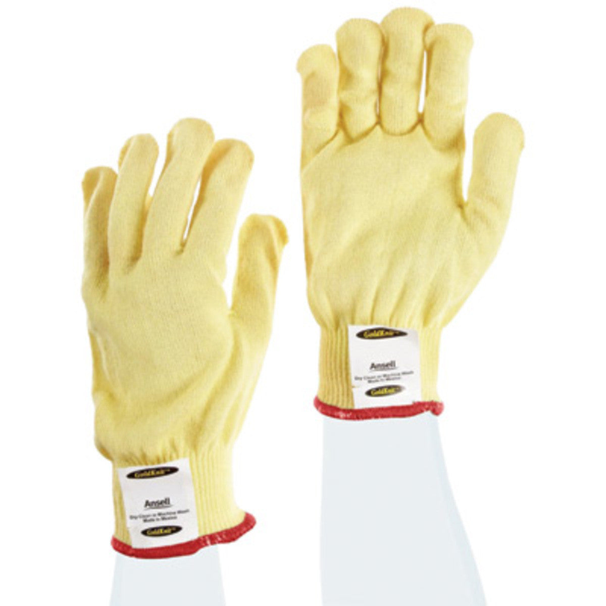 Ansell - GoldKnit String Knit Medium Weight cut Reistant Gloves-eSafety Supplies, Inc