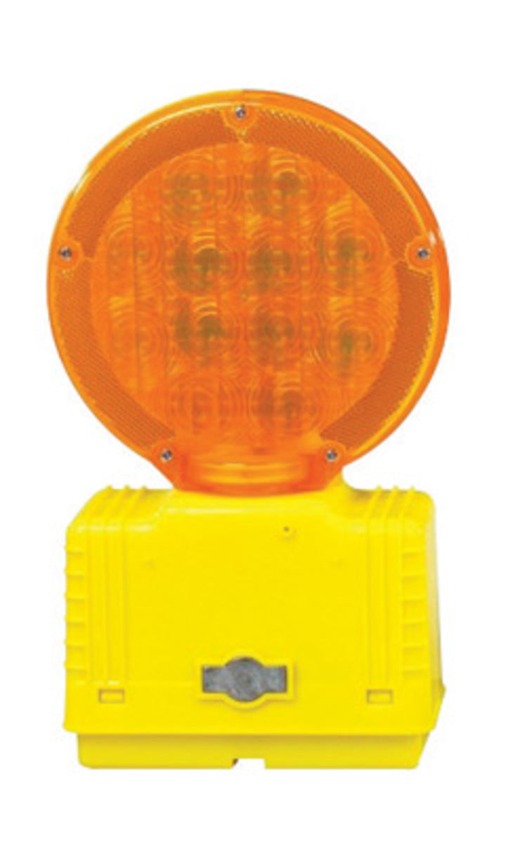 Cortina Safety Products Group Amber D-Cell Barricade Light With Photocell And 3-Way Switch-eSafety Supplies, Inc