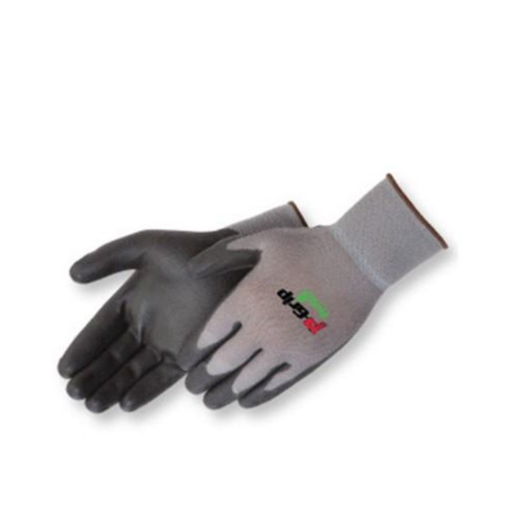 Q-Grip Black polyurethane - gray shell Gloves - Dozen