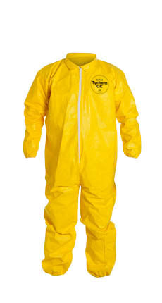 DuPont - Tychem Coverall with Elastic Wrist and Ankle-eSafety Supplies, Inc