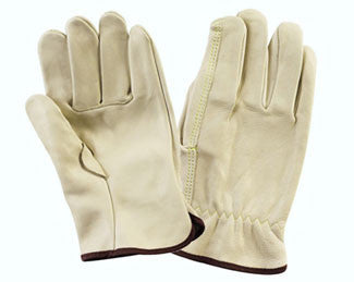 Cowhide Driver Work Gloves - Dozen-eSafety Supplies, Inc