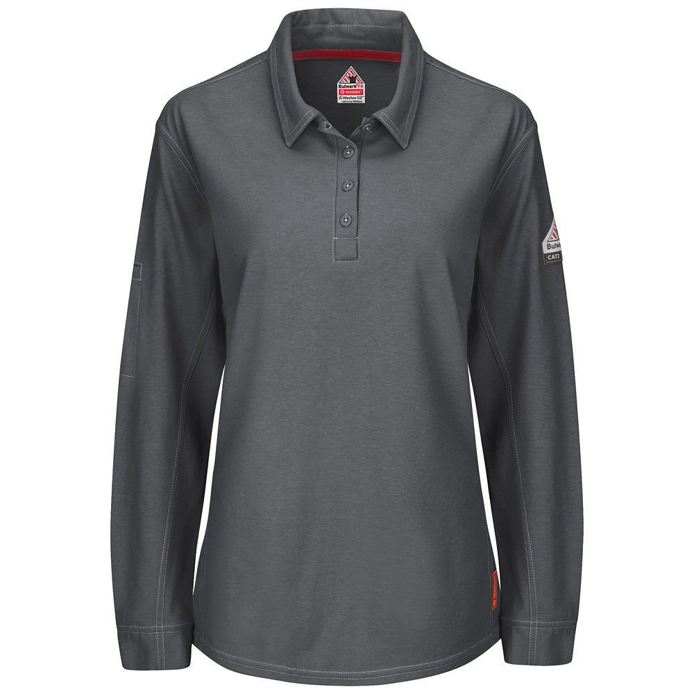Bulwark IQ Comfort Knit Women's Polo-eSafety Supplies, Inc
