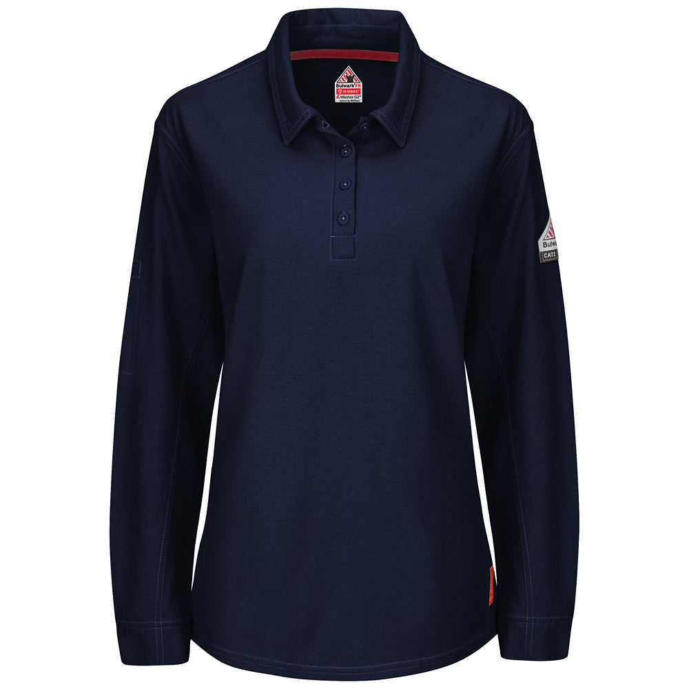 Bulwark IQ Comfort Knit Women's Polo-eSafety Supplies, Inc