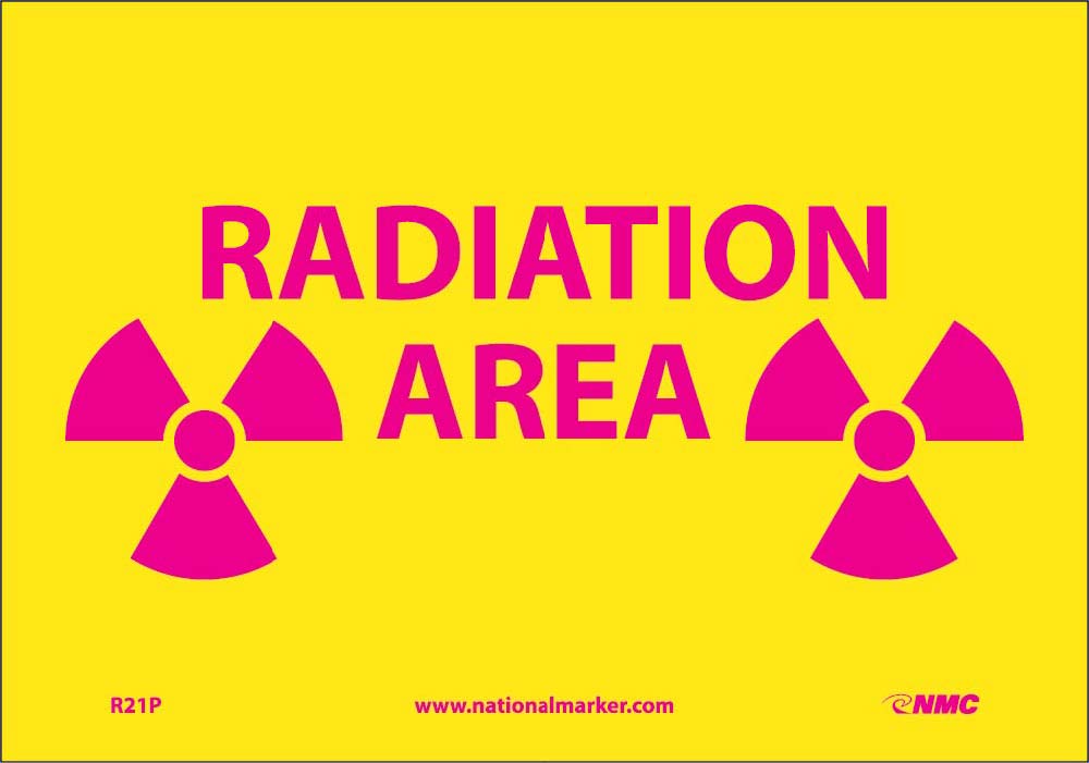 Caution Radiation Area Sign-eSafety Supplies, Inc