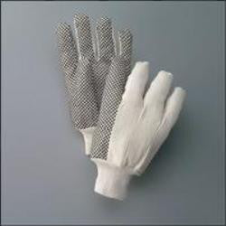 PVC Dotted Cotton Canvas Gloves-eSafety Supplies, Inc