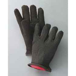 Fleece Lined Brown Jersey Gloves 14oz-eSafety Supplies, Inc