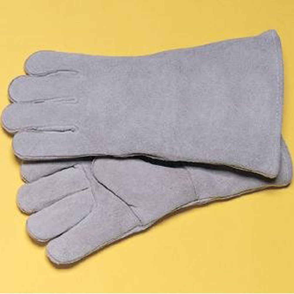 Radnor Pearl Gray 14" Welders Gloves