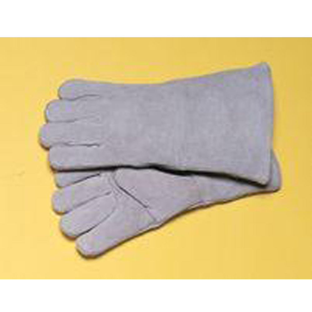 Radnor Pearl Gray 14" Left Hand Welders Glove-eSafety Supplies, Inc