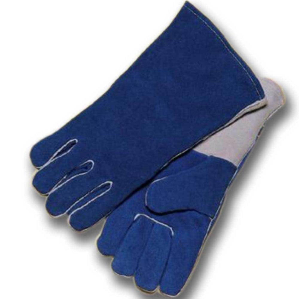 Radnor Large Blue 14" Cotton Lined Welders Gloves-eSafety Supplies, Inc