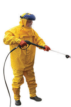 River City Garments 2X Yellow Hydroblast .3500 mm PVC And Polyester 3 Piece Rain Suit-eSafety Supplies, Inc